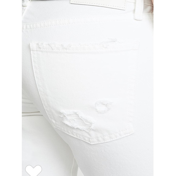 MOUSSY VINTAGE Deming Tapered White Jeans SIZE 25 - Picture 5 of 15